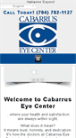 Mobile Screenshot of cabarruseye.com